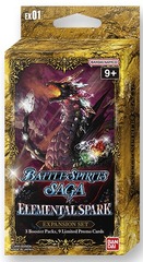 Battle Spirits Saga TCG - EX01 Expansion Set (Elemental Spark)
